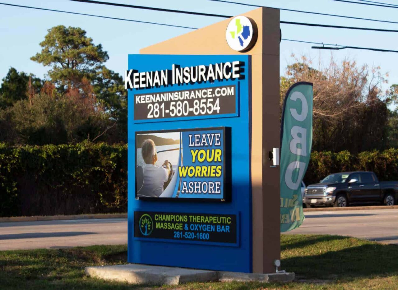 Keenan Insurance LED Partners Digital Displays Keenan Insurance LED Partners Digital Displays