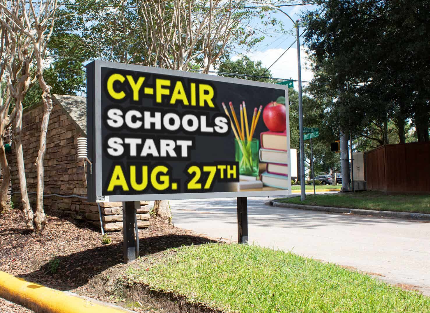 Heatherwood HOA LED Partners Digital Displays