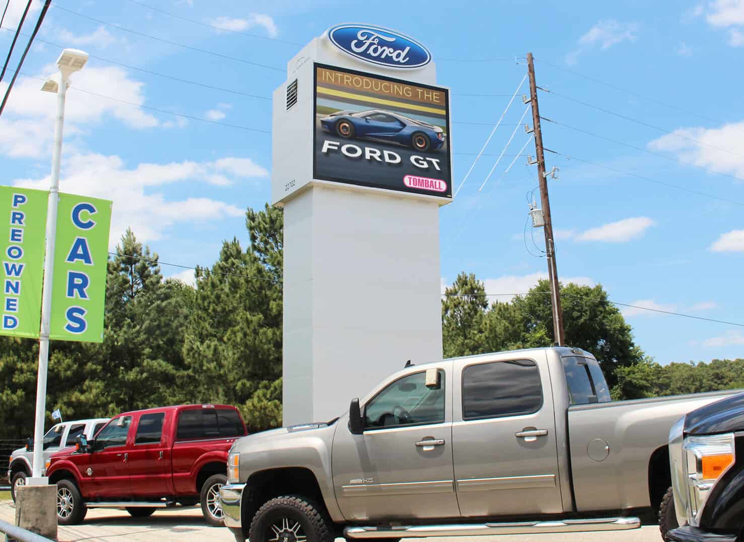 Tomball Ford LED Partners Digital Displays
