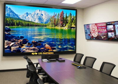 Upgraded Conference Room Video Wall